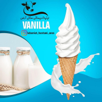 قیفی شیری با نان بیسکویتی